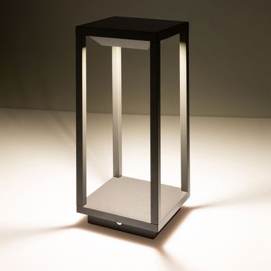 ISOLED LED SOLAR Outdoor-Leuchte PIR-Bewegungs-/Helligkeitssensor Ein+Aus 2W IP54 w