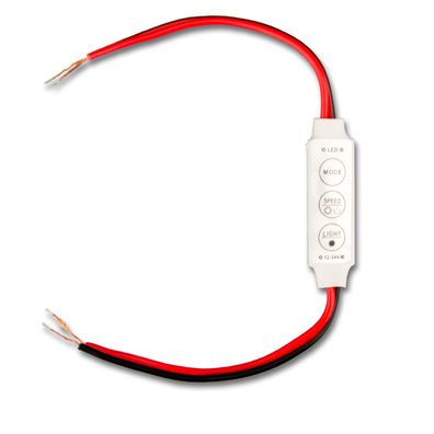 ISOLED LED Strip Mini Kabel PWM-Dimmer 1 Kanal 12-24V DC 3A
