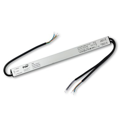 ISOLED LED PWM-Trafo 24V/DC 0-240W Push/DALI-2 dimmbar IP67 SELV flach ultraschmal