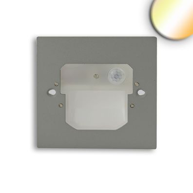 ISOLED LED Wandeinbauleuchte Sys-Wall68 230V mit PIR Sensor 2W ColorSwitch 3000|400