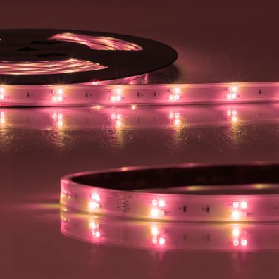 ISOLED LED GROW Flexband 48V DC 17W/m IP67 513 µmol/m²/s (30cm) 5m Rolle 50cm Trenn