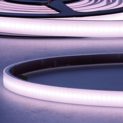 ISOLED LED AQUA Flexband milchig 24V DC 12W IP67 RGB 5m Rolle 120 LED/m