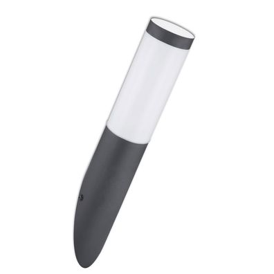 ISOLED Wandleuchte anthrazit IP44 1x E27 Fassung exkl. Leuchtmittel