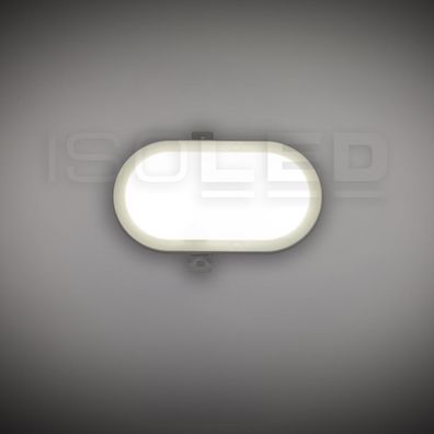 ISOLED LED Kellerleuchte 10W IP44 weiß neutralweiß
