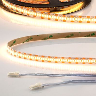ISOLED LED CRI930 MiniAMP Flexband 12V DC 12W IP20 3000K 120cm beids. 30cm Kabel
