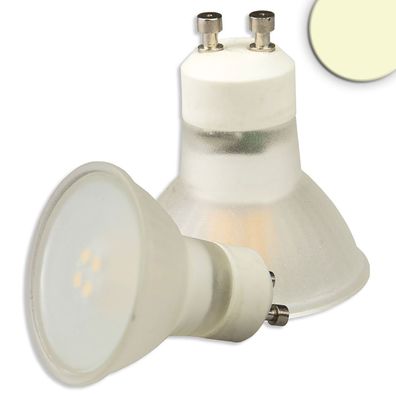 ISOLED GU10 LED Strahler 3W 270° opal warmweiß