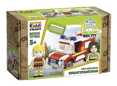 Kiddicraft KC1208 Feuerwehr Einsatzwagen / First Responder
