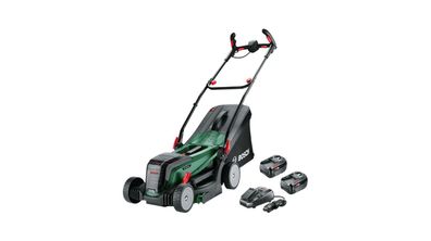 Bosch 37-550, Rasenmäher mit Radantrieb, 550 m², 37 cm, 2,5 cm, 7 cm, Rotorblätter