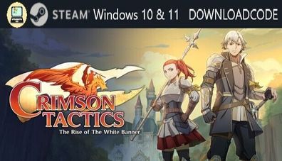 NEU Computer Spiel Crimson Tactics The Rise of The White Banner Key für STEAM