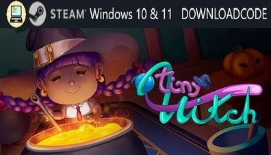 NEU PC Computer Spiel Tiny Witch für Windows 10 11 STEAM Download Code Game Key