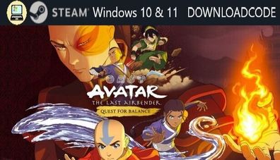 Computer Spiel Avatar The Last Airbender Quest for Balance für Windows STEAM Key