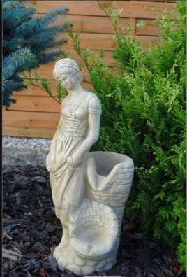 Figur Frau AMANDA Garten Statue Skulptur Skulpturen Figuren Statuen Deko Stein