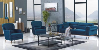 Sofagarnitur Sofa Couch Polster Sitzgarnitur Sitzpolser Sitzlandschaft 3 + 1 + 1