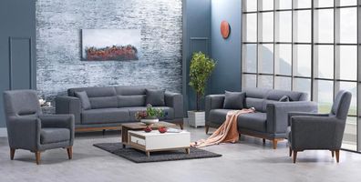 Relaxsofa Luxussofa Wohnzimmer Sofa Couch Wohnzimmer Designersofa 4tlg