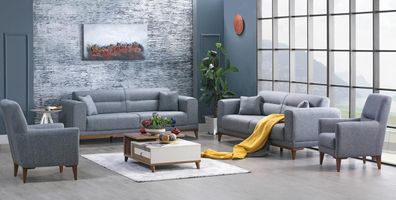 Luxussofa Relaxsofa Wohnzimmer Sofa Couch Wohnzimmer Designersofa 4tlg