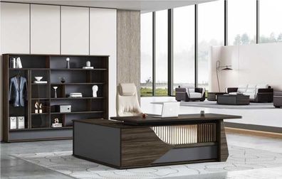 Eckschreibtisch Tisch Büro Tische Schreibtische Möbel Chefschreibtisch