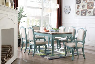 Klassischer designer Esstisch Holz Tisch Tisch Esszimmer Wohnzimmer Holztisch