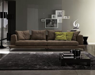 Sofa 4 Sitz Sofas Luxus Polster Ledersofa Luxus Couch Leder Viersitzer