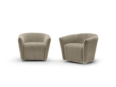 Sessel Sitz Sitzer Design Wohnzimmer Polster Holz Polster Moderne Luxus Grau Neu