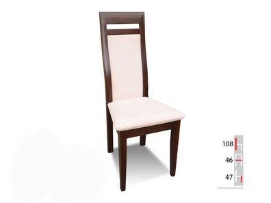 Massivholz STUHL Esszimmerstuhl Designer LEDER STUHL STÜHLE Esszimmerstühle K70