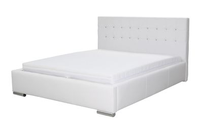 Designer Bett Schlafzimmer Betten Textil Leder Hotel Luxus Polster Luxus Stoff