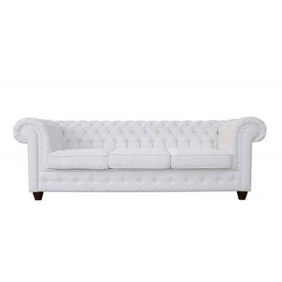 Design Klassiker Chesterfield Big XXL Couch Leder Textil Sofas Couchen 3 Sitzer