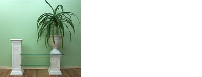 Design Vitrine Regal Glas Säule Schrank Vitrinen Regale Schrank Wohnzimmer 1801