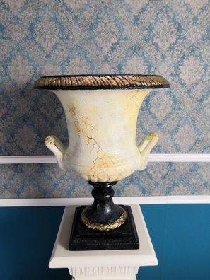 XXL Klassische Dekoration Antik Stil Vase Deko Vasen Statue Skulptur Deko Statue