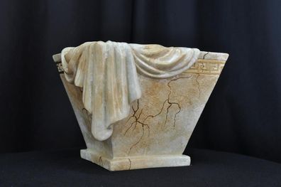 Design Vasen Vase Dekoration Deko XXL Vase mit Schärpe 27,5 cm Pokal Medusa Neu