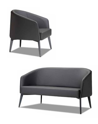 Sofa Sofagarnitur Polstergruppe Sitzensemble Set Couch Sitzkombination 2 + 1 Couch