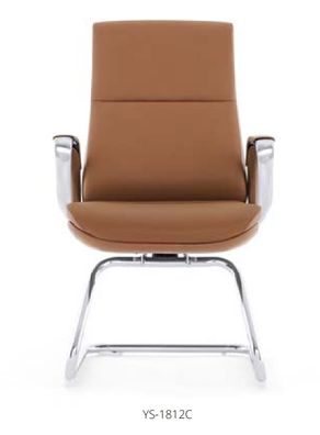 Ledersofa Chesterfield modern in Schwarz mit Edelstahlrahmen