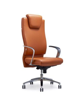 Kunstleder Sessel in Beige, Modernes Design, Komfortabler Sitz