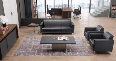 Moderne Sofagarnitur 311 Sitzer Sofa Couch Polster Garnitur Couchen Leder Gruppe