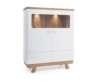 Stauraumschrank Schrank Kommodenschrank Glasdisplay Schrankvitrine