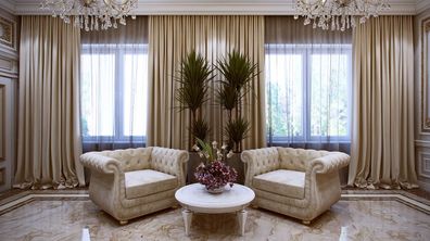 Design Chesterfield 1 + 1 Sofagarnitur Kunstleder Beige Couch Polster Sessel Neu