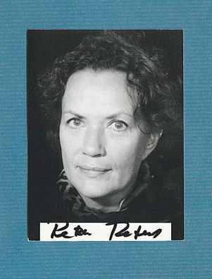 Petra Peters (dt Schauspielerin - Juni 2004 verstorben) - persönlich signiert