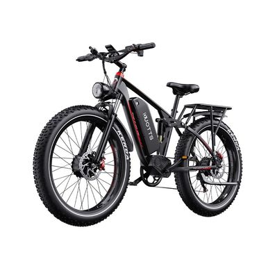 DUOTTS S26 Elektrofahrrad, 750W*2 Motor, 48V20AH Akku, 26" Fatbike-Reifen