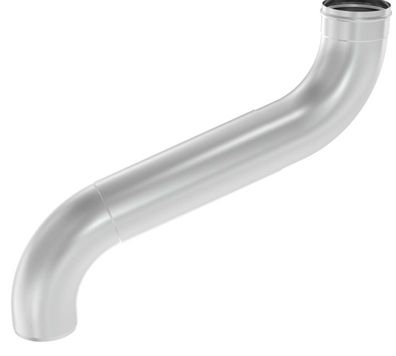 Fallrohrbogen Meister-Bogen Vario 72° 100/500-700 Zambelli Zink