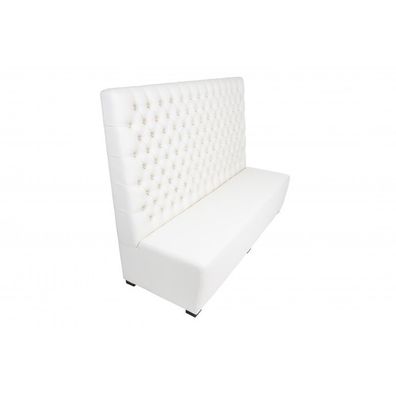 Amerikanische Bank Sitz Bänke Chesterfield Restaurant Laden Sofa Leder Couch Neu