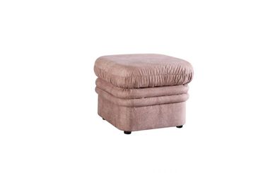 Lounge Hocker XXL Club Fußhocker Ottomane Pufa Stoff Textil Ottoman Design Dubai