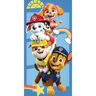 Paw Patrol Badetuch Rainbow 70x140 cm
