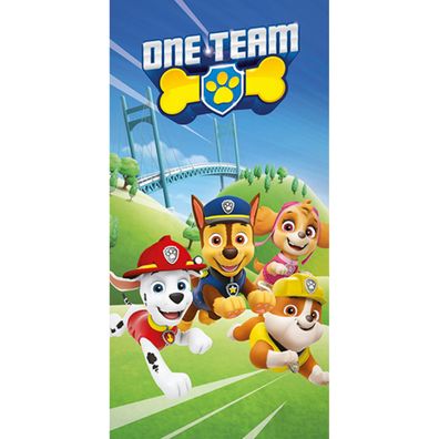 Paw Patrol Badetuch One Team 70x140 cm