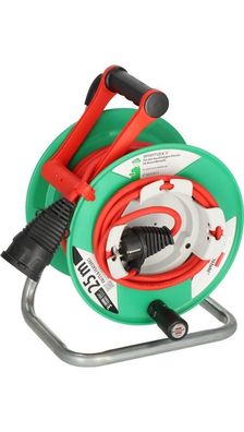 brennenstuhl Kabeltrommel Garant G Kabel-L.25m IP44 D.240mm rot IP44