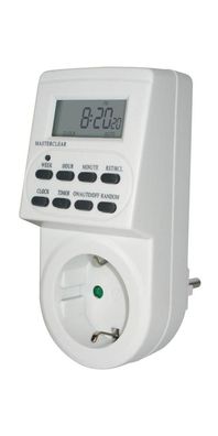 brennenstuhl Zeitschaltuhr BAT DZ20 Strombelastbarkeit 16A BxHxTmm m. Akku