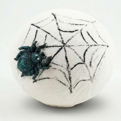 Kugelkerze mit Spinne - Durchmesser: 80 mm