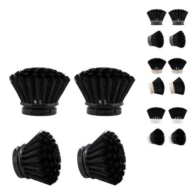 bremermann Ersatzbürsten für Spülbecken-Set (4 Stück), Spülbürstenkopf