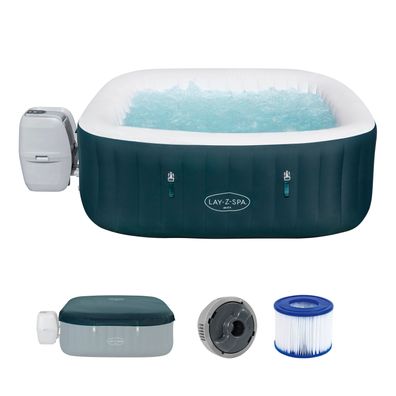 LAY-Z-SPA® Energiespar Whirlpool Ibiza AirJet™, für 4 Personen, 180 x 180 x 66