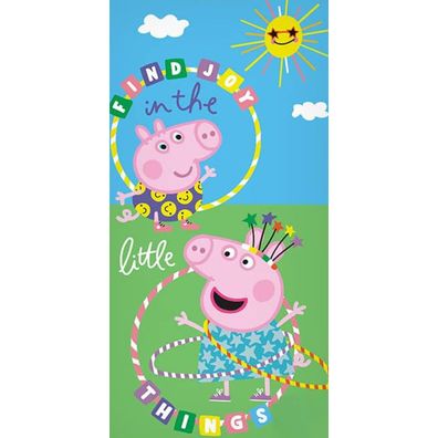 Peppa Pig Badetuch Little Things 70x140 cm