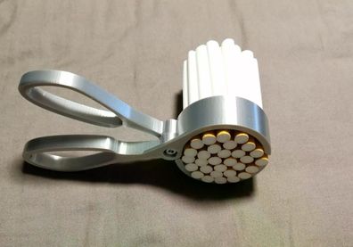 Hülsengreifer für Powermatic 5 Zorr 5 Zigarettengreifer in silber 5 Plus