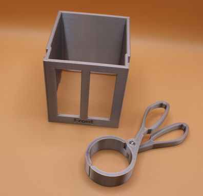 Hülsenbunker Hülsenerweiterung & Hülsengreifer für alle Powermatic 5 Maschinen silber